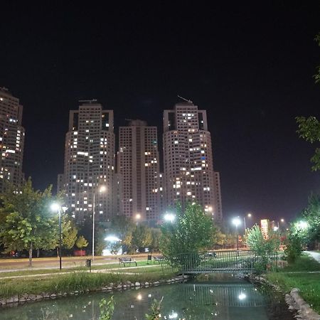 Skopje Sky City: High-Rise Apartments with Pool & Spa Access Exterior photo